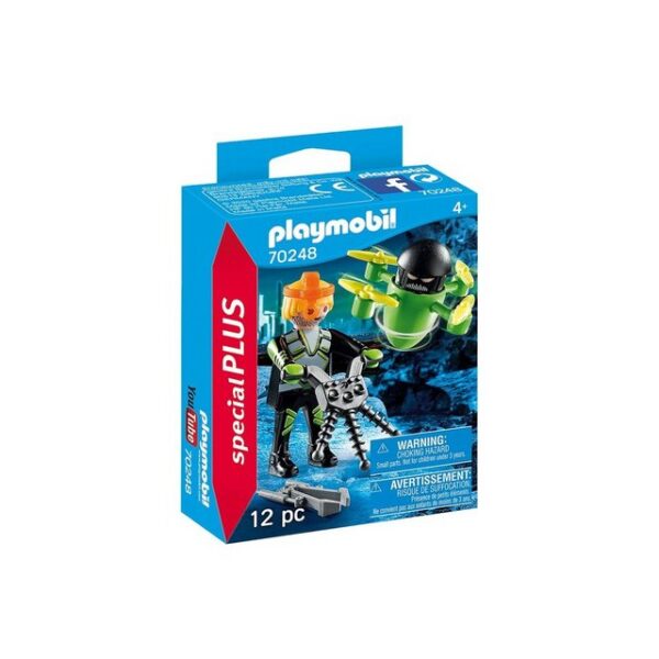 Playmobil® Spielbausteine 70248 Agent mit Drohne