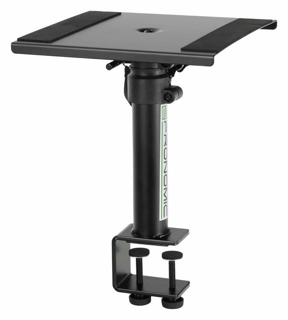 Pronomic Tischstative mit Tischklemme für Studio Monitore Lautsprecherständer, (SLS-36K, 1-tlg., Boxenstativ, Lautsprecherstative höhenverstellbar bis 41,5 cm)