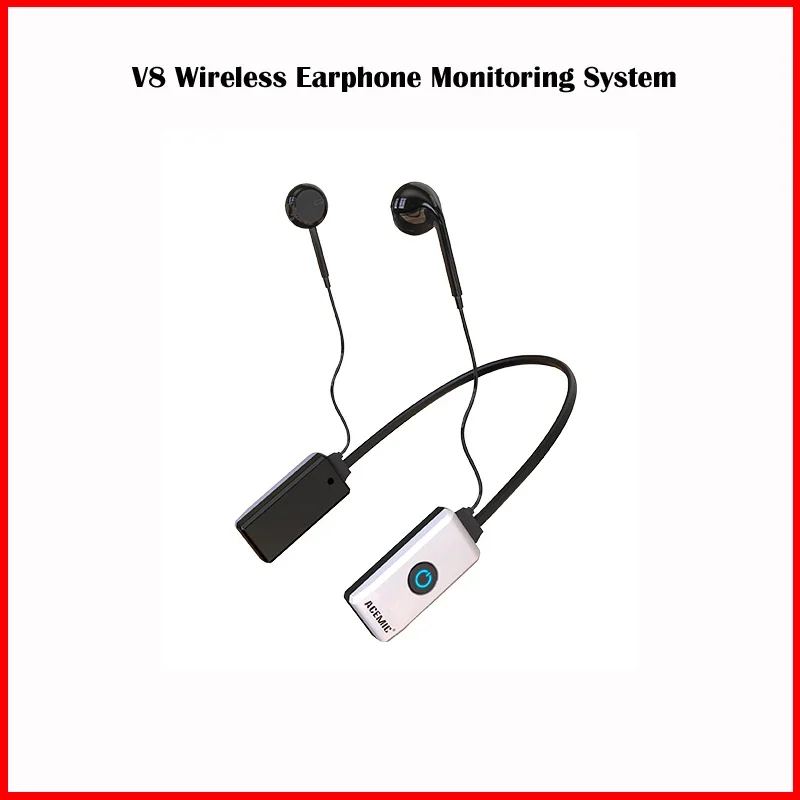 Wireless Monitoring Headset Live Computer Anchor Special Bluetooth Headset Hanging Neck Intelligent Noise Canceling Headphones