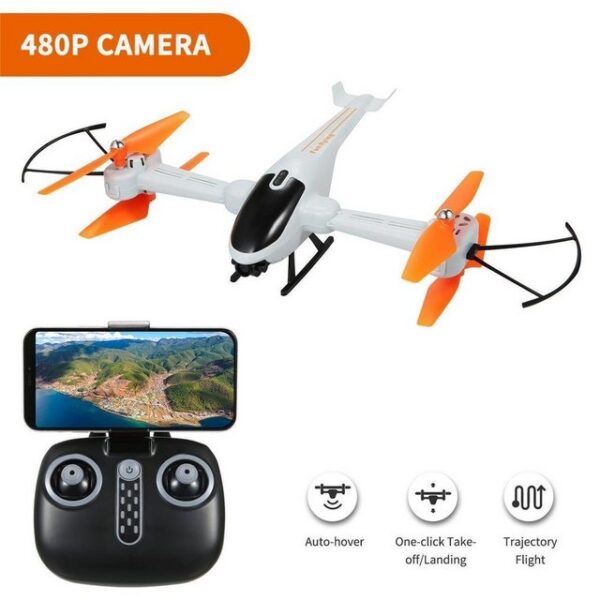 efaso RC-Quadrocopter Syma Z5W Ferngesteuerte FPV Drohne - / Höhe-Halte-Funktion / 3D-Flip, WiFi-Kamera / Schnell & Langsam-Modus / One-Touch Start & Landeung