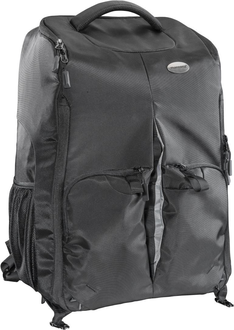 mantona Drohnen Rucksack universal schwarz (21347)