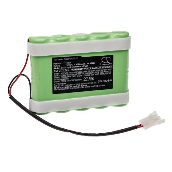 vhbw kompatibel mit Hellige Monitor Servomed SMS181, SMS182 Akku NiMH 4000 mAh (12 V)