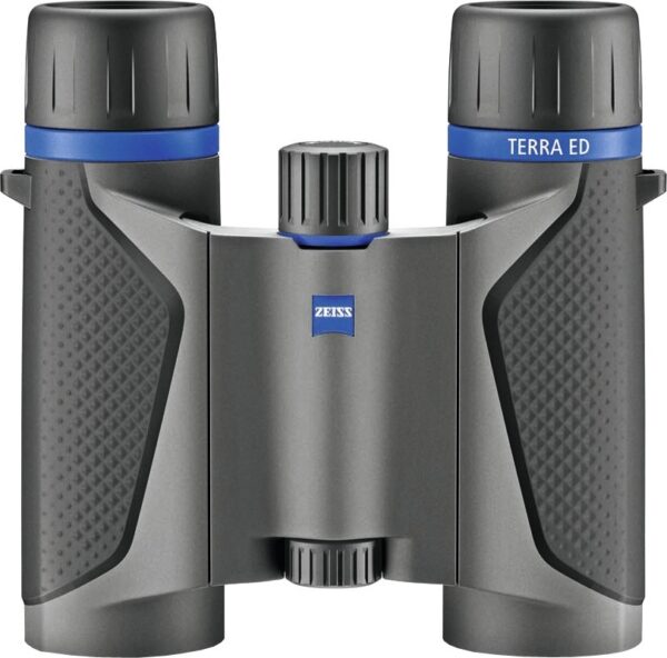 Terra ED Pocket 10x25 Das ZEISS TERRA ED Pocket 8x25 hat eine 8-fache Vergrößerung und bietet durch die sanfte
