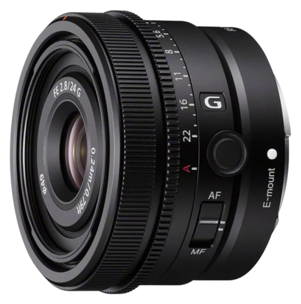 Sony SEL24F28G | Vollformat FE 24mm F2.8 G - Premium G Serie Objektiv mit Festbrennweite Ein Weitwinkel-Festbrennweitenobjektiv