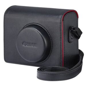 Schützen Sie Ihre G1 X Mark III Digitalkamera optimal mit dieser attraktiven Weichledertasche von Canon.