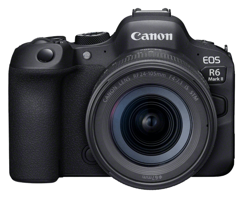 Die neue EOS R6 Mark II ist die bisher schnellste spiegellose Vollformatkamera von Canon mit kontinuierlicher Autofokusnachführung. Sie macht Reihenaufnahmen mit bis zu 40