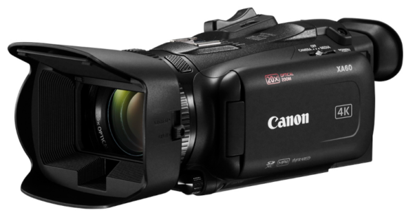 Die Canon XA60 ist eine professionelle Videokamera mit einem optimalen Verhältnis von Bildqualität und Mobilität