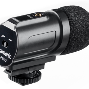 Das Saramonic SR-PMIC2 ist ein leichtes Stereo-Kondensatormikrofon