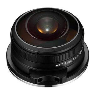 Einzigartiges 4 mm Fisheye-Objektiv mit 210 Grad Bildwinkel und kreisrundem Bild für MFT Kameras Das neue LAOWA 4 mm f/2