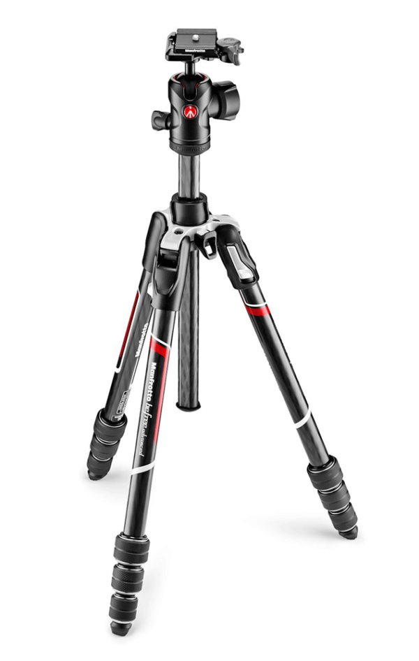 Manfrotto Befree Advanced Carbon Reisestativ Kit Twist Das Befree Advanced Carbon ist ein erstklassiges Reisestativ für leidenschaftliche Fotografen