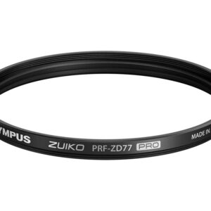 Olympus PRF-ZD77 Pro Schutzfilter Dieser PRO Filter mit schwarz gerändertem Glas reduziert interne Reflektion und liefert klare Bilder mit größerem Kontrast. Er gewährleistet