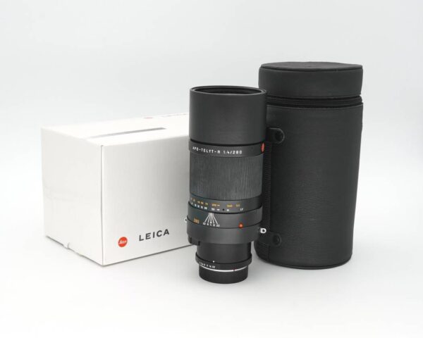 Leica APO-TELYT-R 1:4 / 280mm für Leica R ROM. Das vielleicht beste Tele von Leica überhaupt. Knackscharf