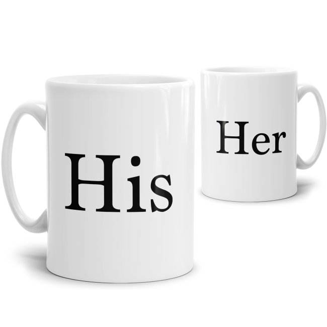 Unser Kaffeebecher-Set - His und Her - ist das perfekte Geschenk für Pärchen. Ob zur Nutzung im Büro oder Zuhause wird sie zum neuen...