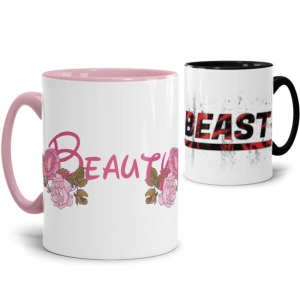 Unser Kaffeebecher-Set - Beauty an Beast - ist das perfekte Geschenk für Pärchen. Ob zur Nutzung im Büro oder Zuhause wird sie zum neuen...