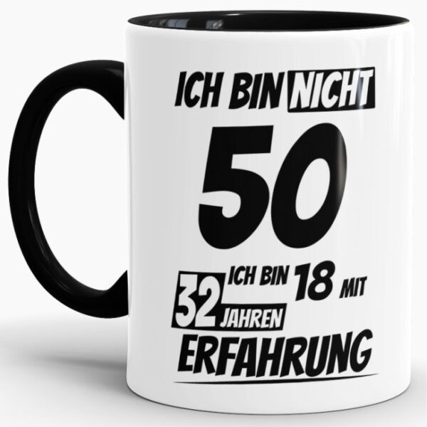 Tasse mit lustigem Geburtstagsspruch als Geschenkidee für Freunde und Familie zum Geburtstag. Lustige Geburtstagstasse aus hochwertiger Keramik und...