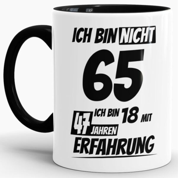 Tasse mit lustigem Geburtstagsspruch als Geschenkidee für Freunde und Familie zum Geburtstag. Lustige Geburtstagstasse aus hochwertiger Keramik und...