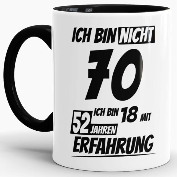 Tasse mit lustigem Geburtstagsspruch als Geschenkidee für Freunde und Familie zum Geburtstag. Lustige Geburtstagstasse aus hochwertiger Keramik und...