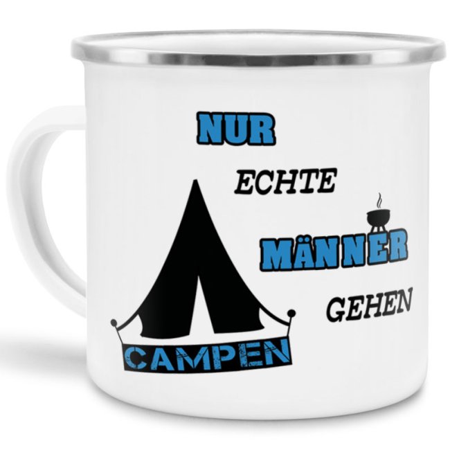 Unsere Emaillebecher für Campingfans sind eine tolle Geschenkiddee zu jedem Anlass und dürfen in keinem Wohnmobil fehlen. Mit diesem praktischen...