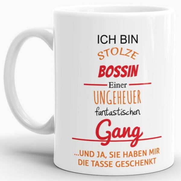 Du suchst eine lustige Geschenkidee für Deine Chefin