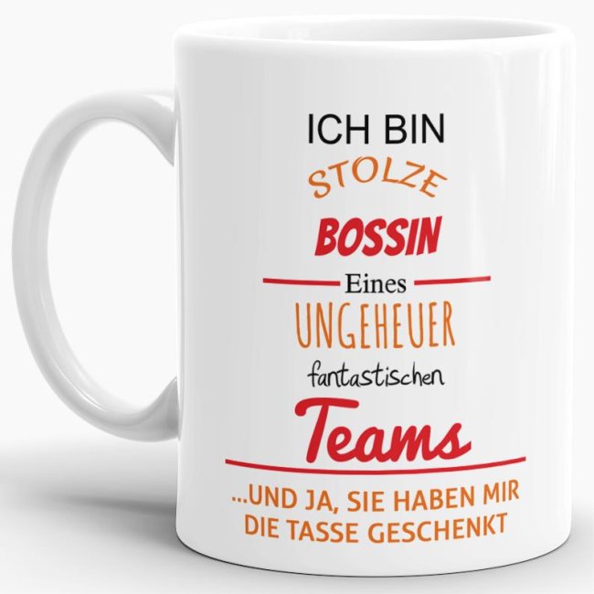 Du suchst eine lustige Geschenkidee für Deine Chefin