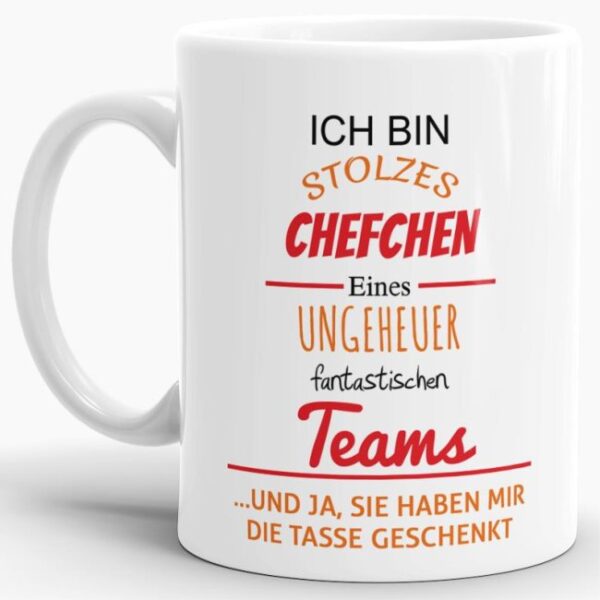 Du suchst eine lustige Geschenkidee für Deine Chefin