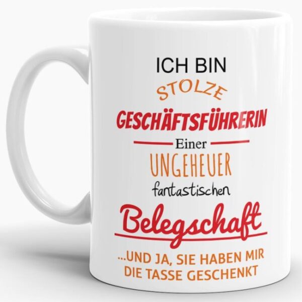 Du suchst eine lustige Geschenkidee für Deine Chefin