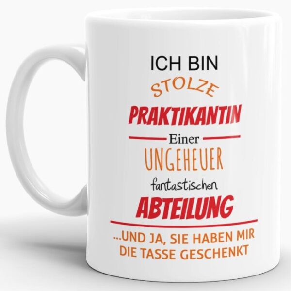 Du suchst eine lustige Geschenkidee für eine Praktikantin