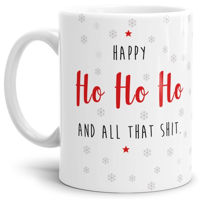 Tasse mit schönem Weihnachtsspruch - Möge ein Stern Dich begleiten - eine besondere Geschenkidee zur Adventszeit oder als Weihnachtsgeschenk