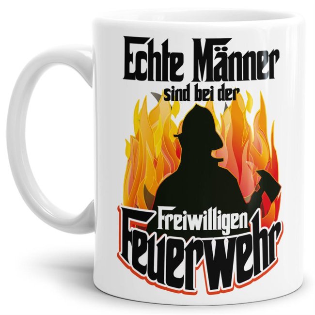 Feuerwehr-Tasse für Männer