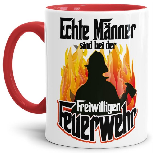 Feuerwehr-Tasse für Männer