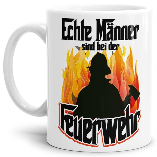 Feuerwehr-Tasse für Männer