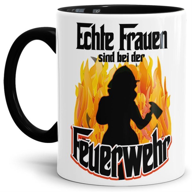 Feuerwehr-Tasse für Frauen