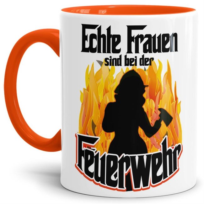 Feuerwehr-Tasse für Frauen