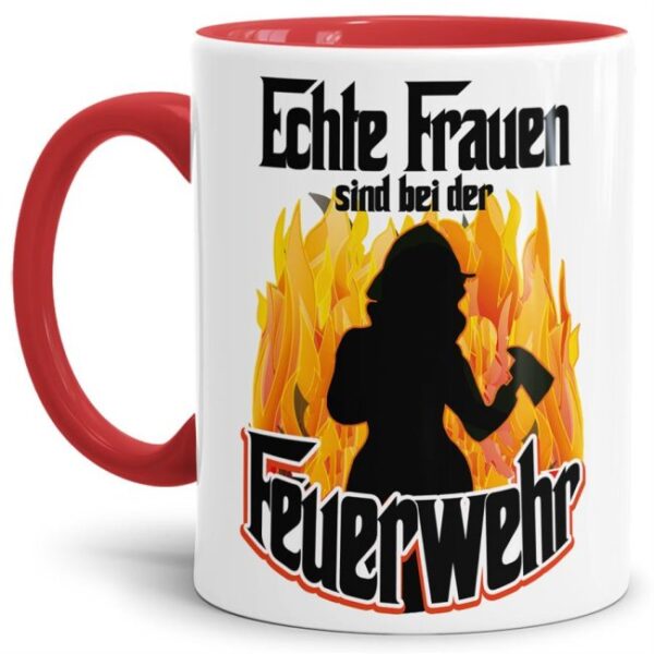 Feuerwehr-Tasse für Frauen