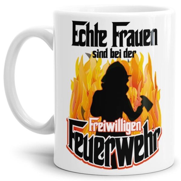 Feuerwehr-Tasse für Frauen