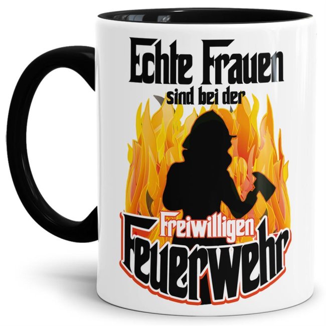 Feuerwehr-Tasse für Frauen