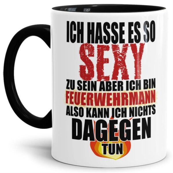 Feuerwehr-Tasse für Männer