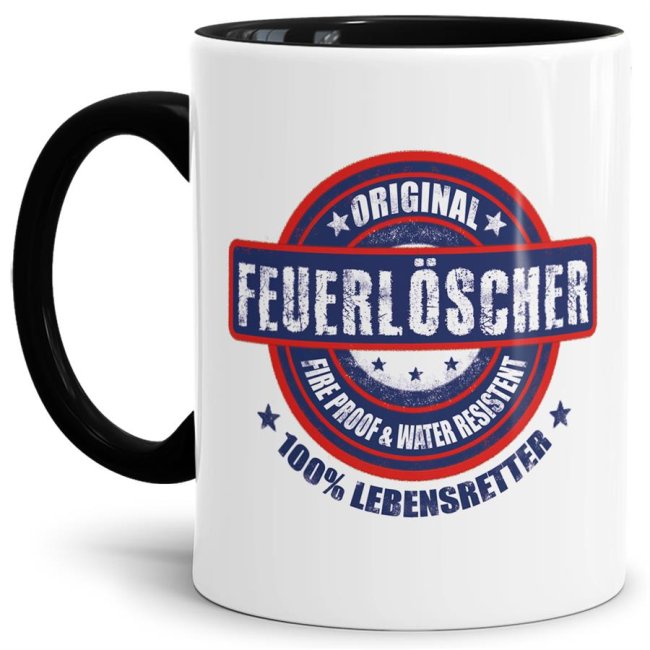 Feuerwehr-Tasse für Frauen und Männer