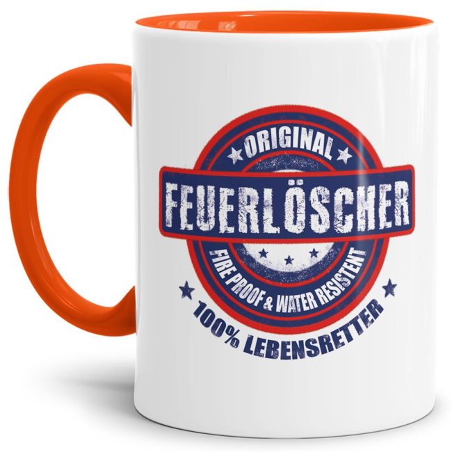 Feuerwehr-Tasse für Frauen und Männer