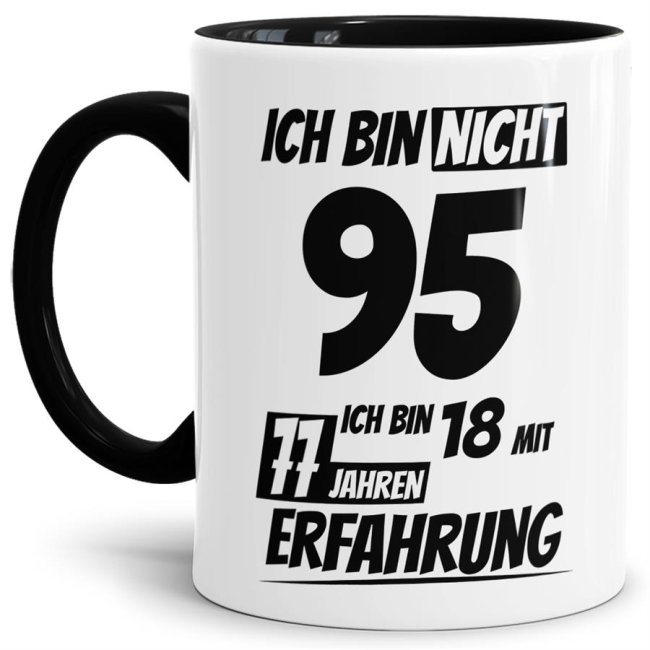 Tasse mit lustigem Geburtstagsspruch als Geschenkidee für Freunde und Familie zum Geburtstag. Lustige Geburtstagstasse aus hochwertiger Keramik und...