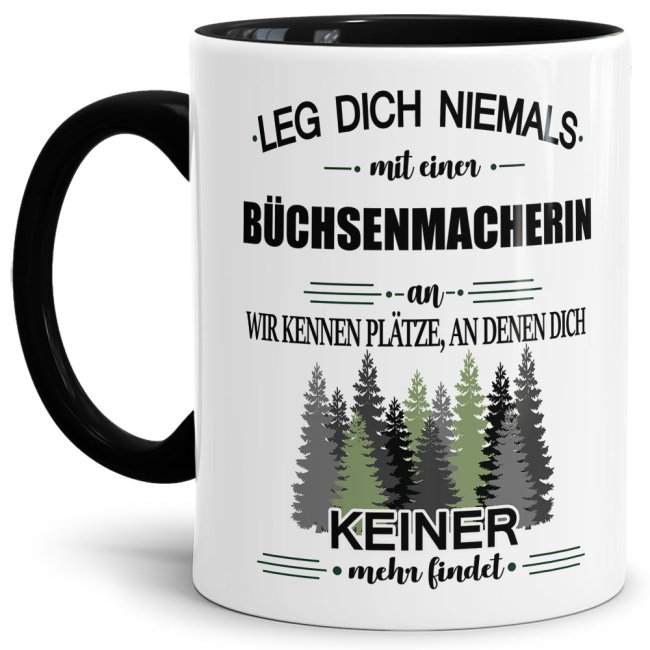 Ihr sucht das passende Geschenk für Kollegen oder Freunde? Dann seid ihr mit dieser Berufe-Tassen mit lustigem Spruch - Leg dich niemals mit einer...