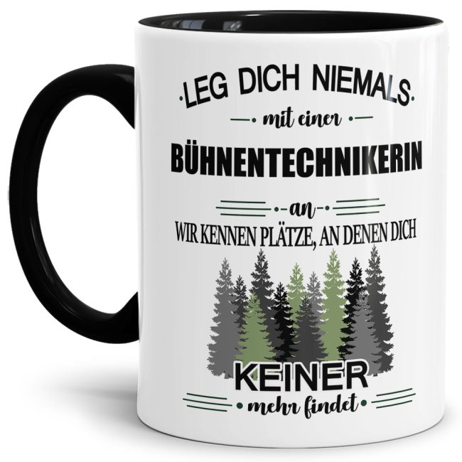 Ihr sucht das passende Geschenk für Kollegen oder Freunde? Dann seid ihr mit dieser Berufe-Tassen mit lustigem Spruch - Leg dich niemals mit einer...