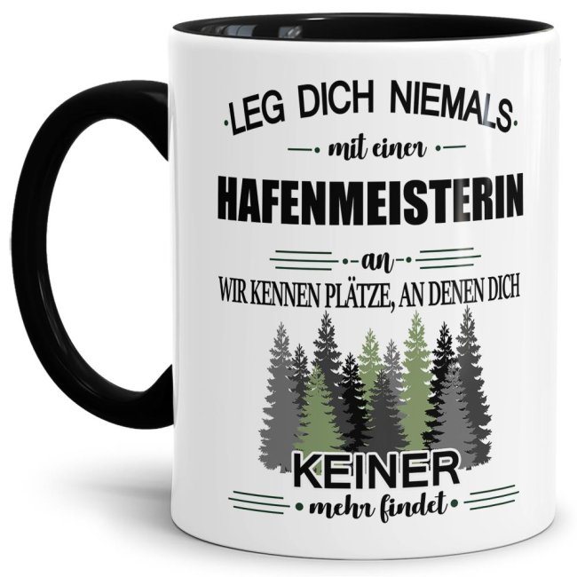 Ihr sucht das passende Geschenk für Kollegen oder Freunde? Dann seid ihr mit dieser Berufe-Tassen mit lustigem Spruch - Leg dich niemals mit einer...