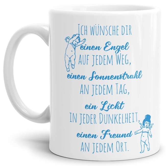 Keramiktasse mit Spruch zur Jugendweihe