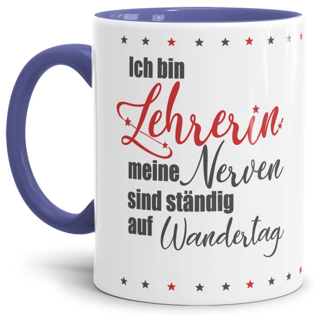 Ihr sucht ein Geschenk für die beste Lehrerin oder den coolsten Lehrer? Unsere Lehrer-Tassen mit besonderen Sprüchen sind für jeden Lehrer mit Herz...