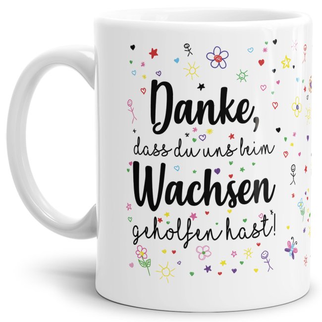 Ihr sucht ein Geschenk für die liebste Erzieherin oder den coolsten Erzieher? Unsere Tassen für Erzieherinnen oder Erzieher mit besonderen Sprüchen...