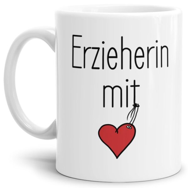 Ihr sucht ein Geschenk für die liebste Erzieherin oder den coolsten Erzieher? Unsere Tassen für Erzieherinnen oder Erzieher mit besonderen Sprüchen...