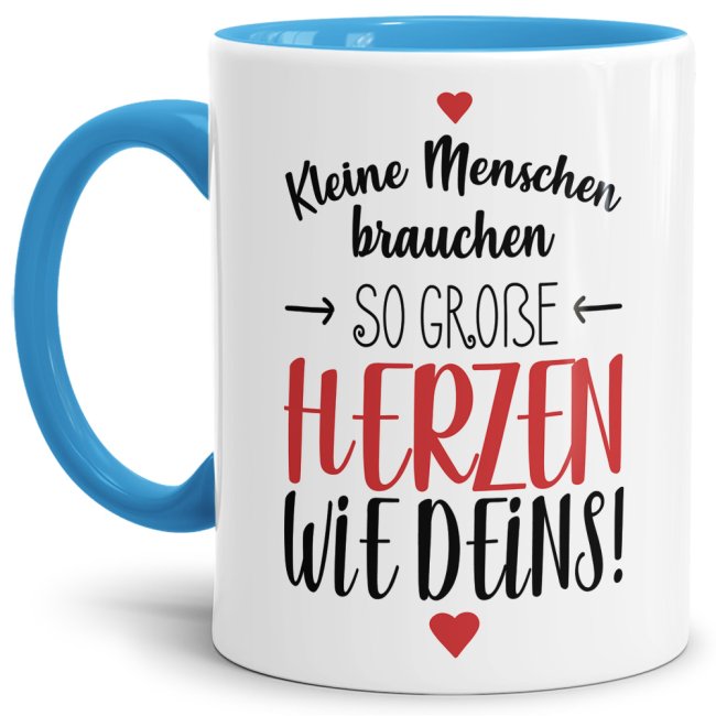 Ihr sucht ein Geschenk für die liebste Erzieherin oder den coolsten Erzieher? Unsere Tassen für Erzieherinnen oder Erzieher mit besonderen Sprüchen...