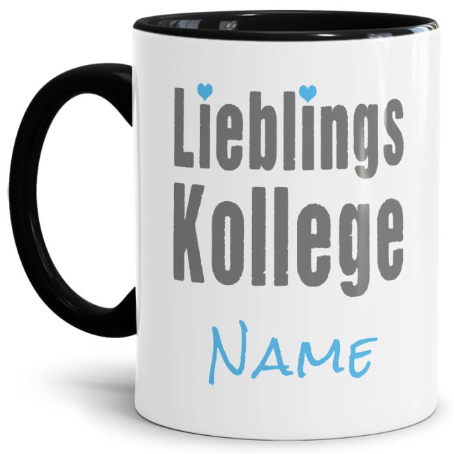 Originelle Spruch-Tasse Lieblingskollege". Eine besondere Geschenk-Idee zu jeder Gelegenheit - zum Danke sagen für eine besondere Leistung