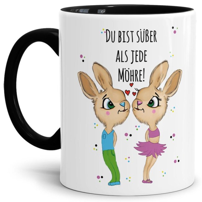 Unser süßer Kaffeebecher mit Hasenmotiv ist nicht nur zum Osterfest der Hingucker. Als nette Geschenkidee zu Ostern und zu jedem Anlass - auch als...